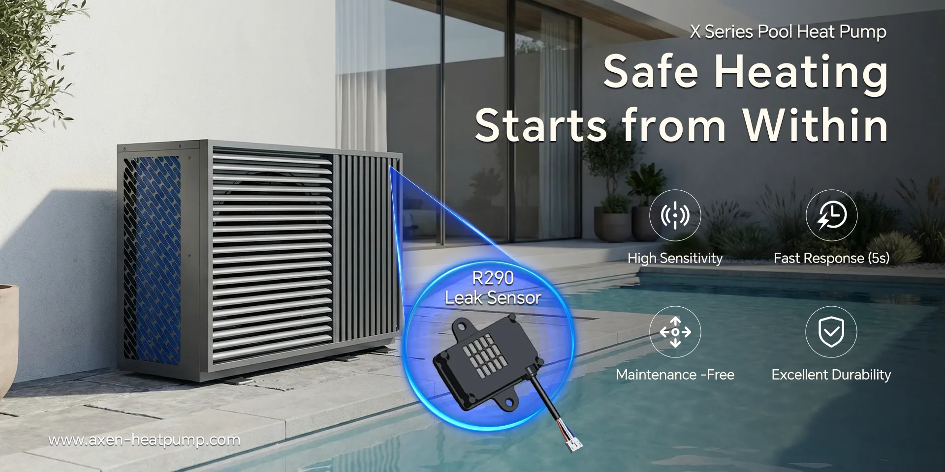 Safer Pool Heating Starts from Within.