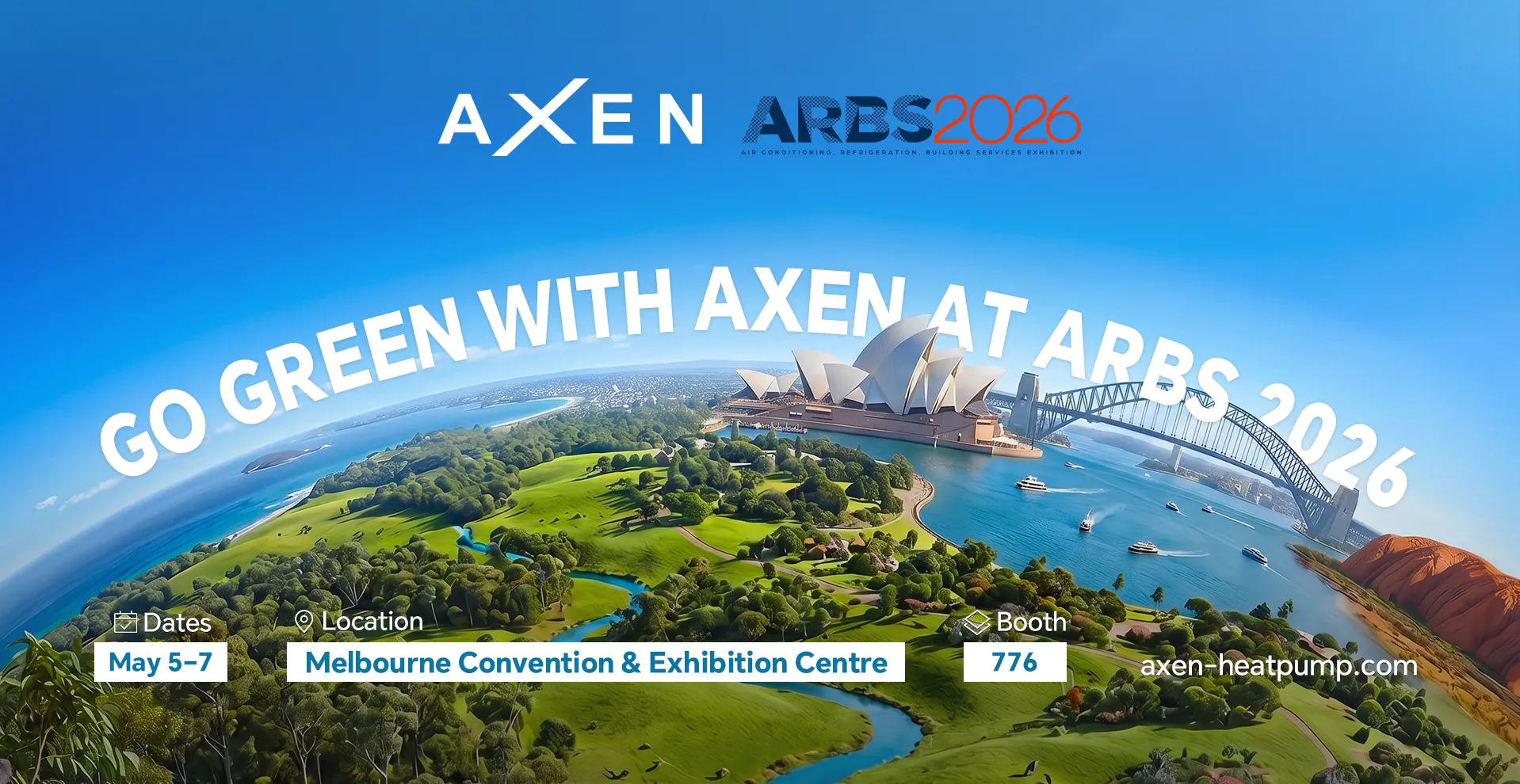 Earth Day 2026·Go Green with AXEN at ARBS！